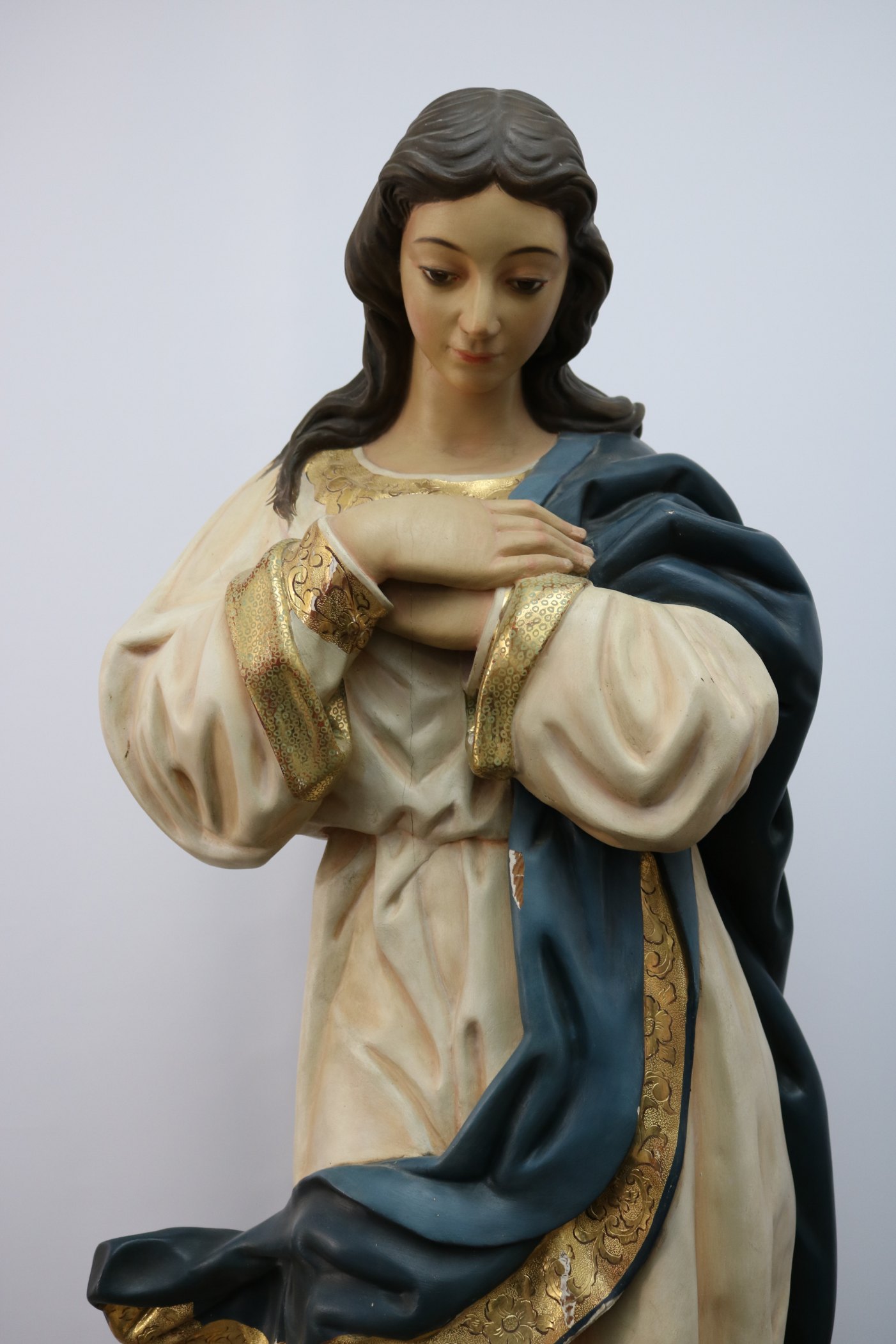 ANTES-Restauración Inmaculada Concepcion Iglesia de Santiago. Guadix