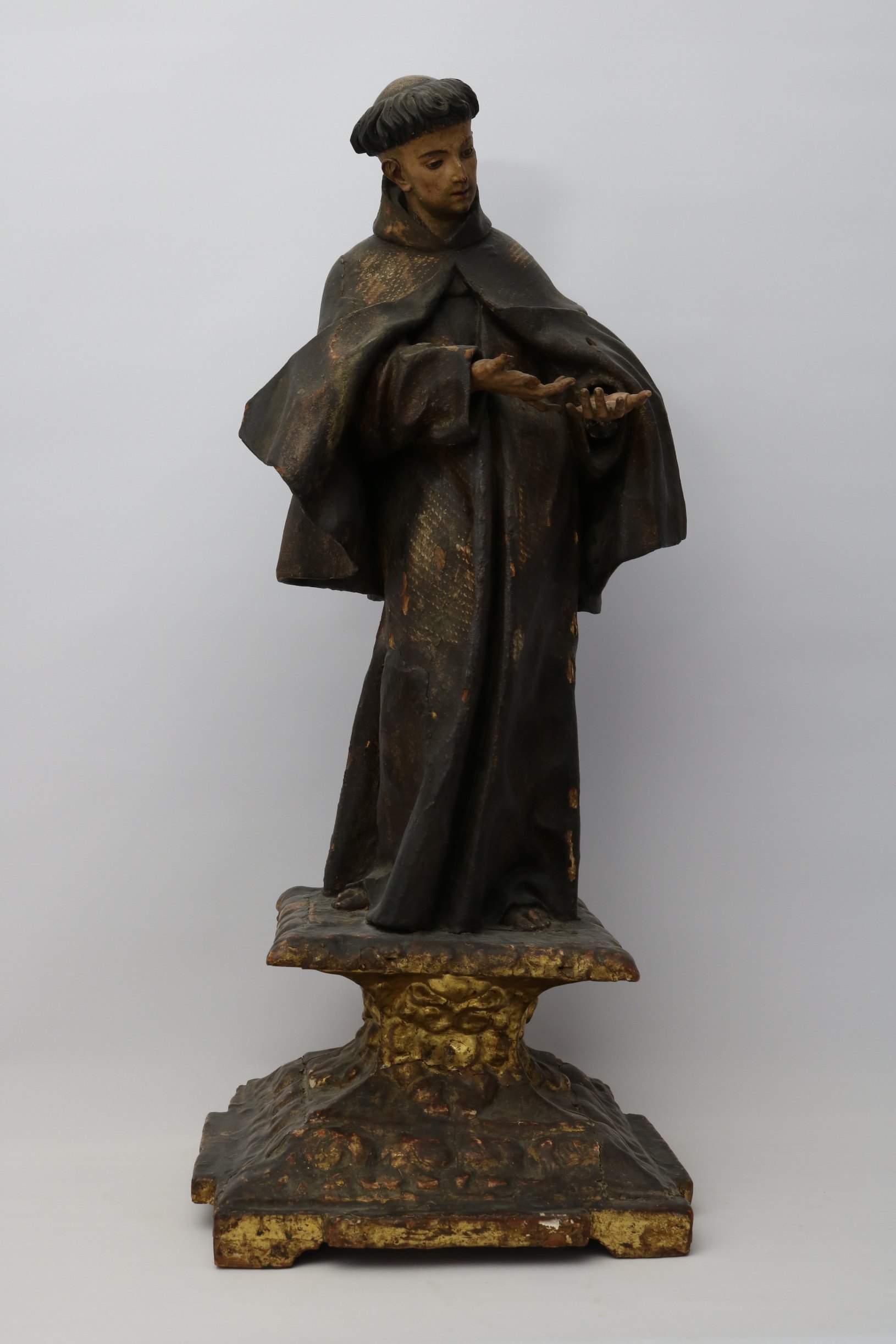 ANTES-Restauración San Antonio de Padua. Obra Agustin Vera Moreno