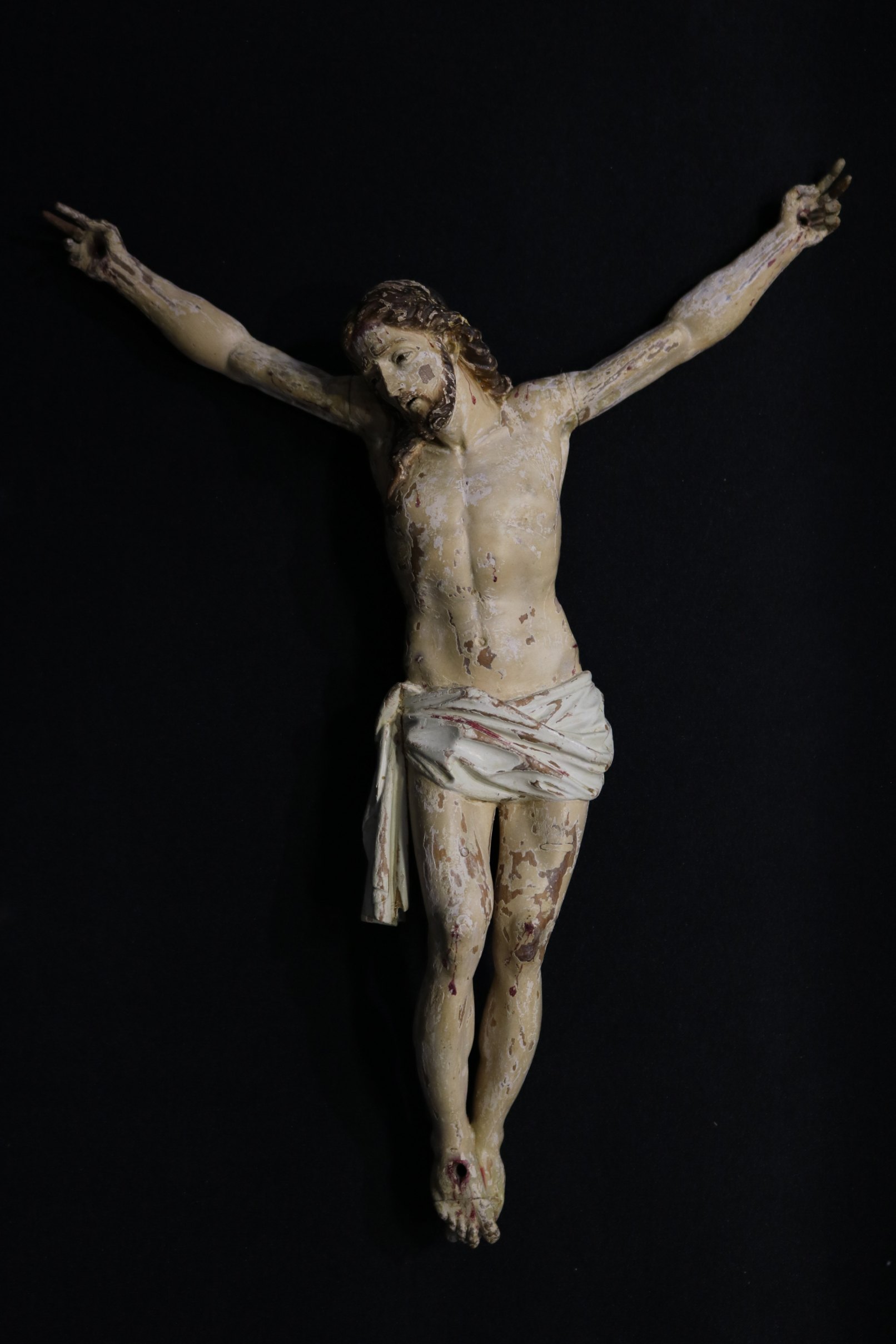 DESPUÉS-Restauración Cristo Crucificado Escuela Granadina