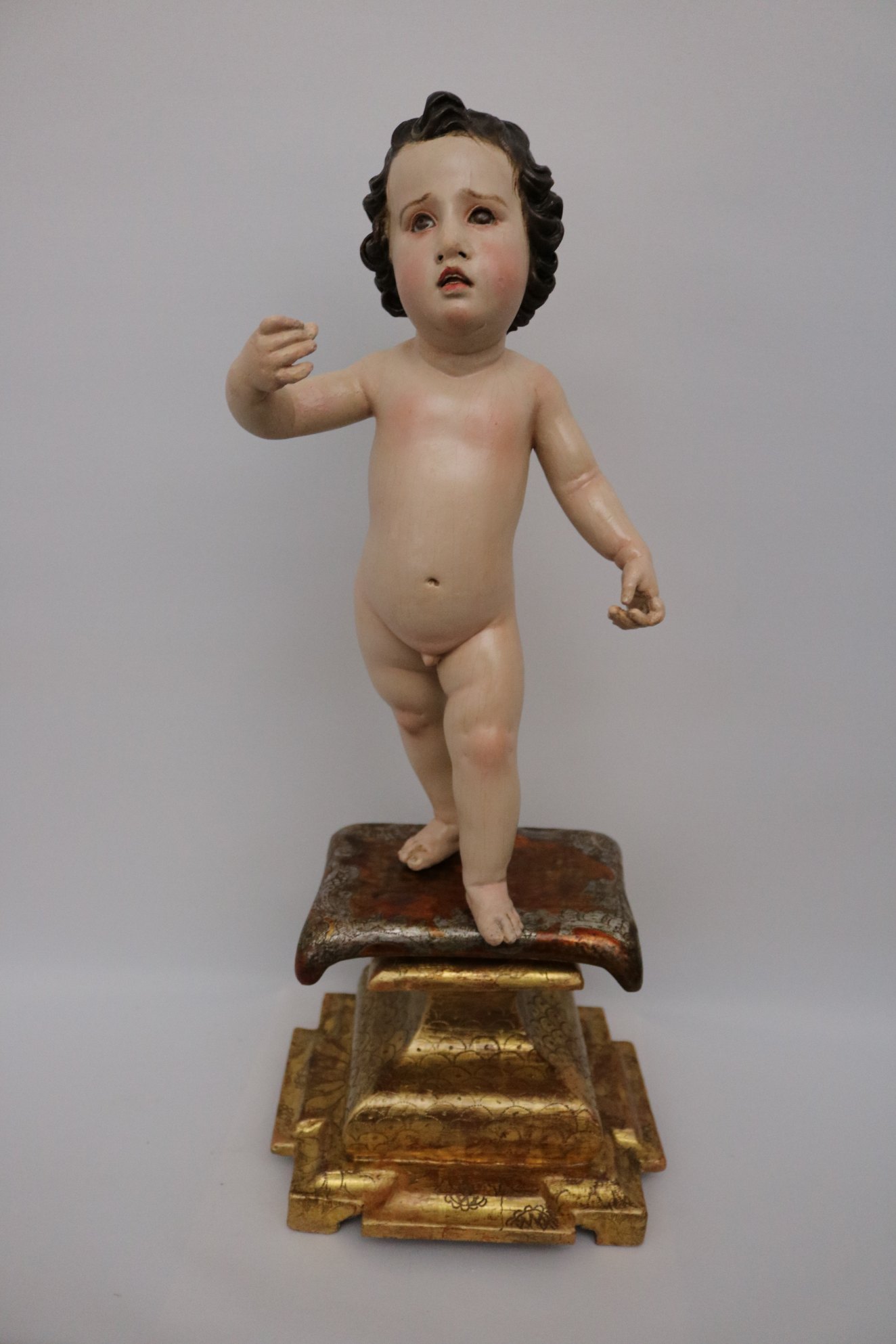 Restauración Nino Jesús de Pasion. Coleccion Particular