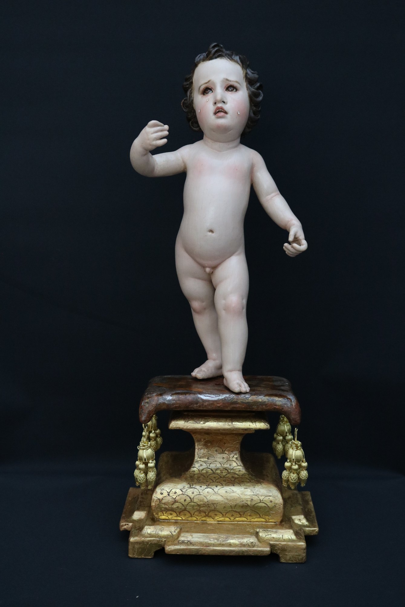 Restauración Nino Jesús de Pasion. Coleccion Particular6